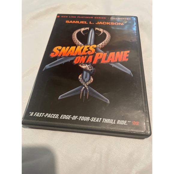 Snakes on a Plane‎ DVD Samuel L. Jackson Action Thriller Movie - Picture 2 of 4